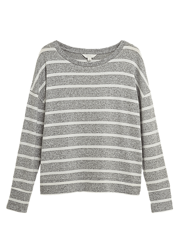 Cosy Striped Lounge Sweatshirt