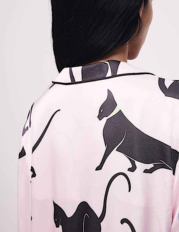 The Cat Print Nightshirt - RS