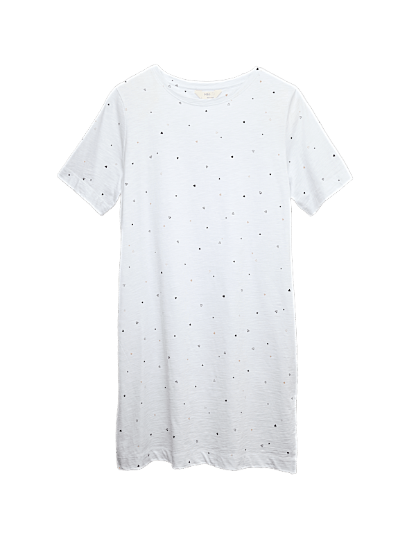 Pure Cotton Printed Nightdress