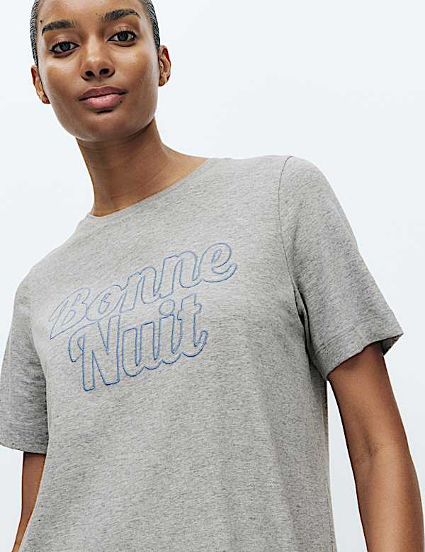 Cool Comfort™ Slogan Nightdress - CA