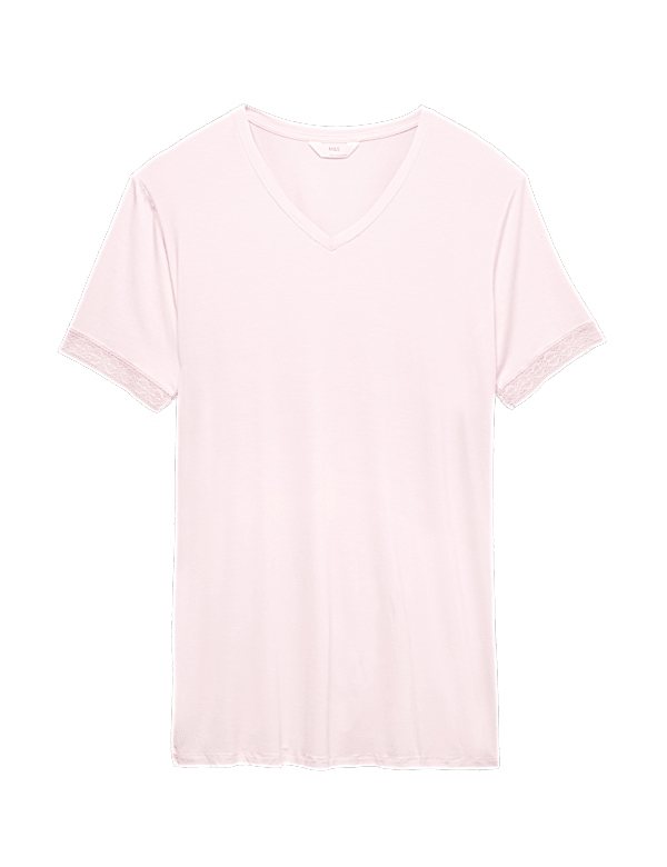 Lace Trim Nightshirt