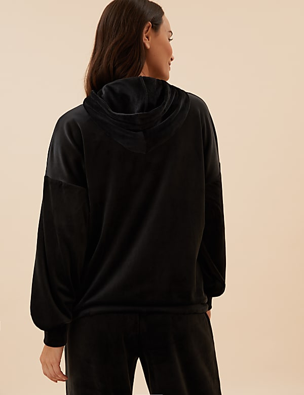Flexifit™ Velour Lounge Hoodie
