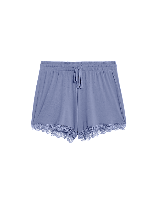 Body Soft™ Lace Trim Pyjama Shorts
