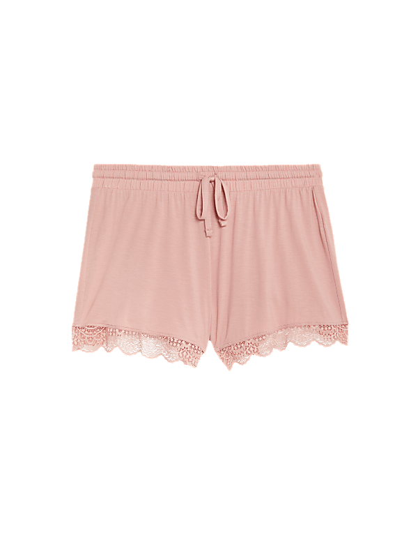 Buy Body Soft Lace Trim Pyjama Shorts at Marks Spencer
