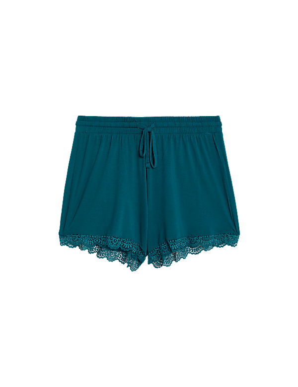 Body Soft™ Lace Trim Pyjama Shorts