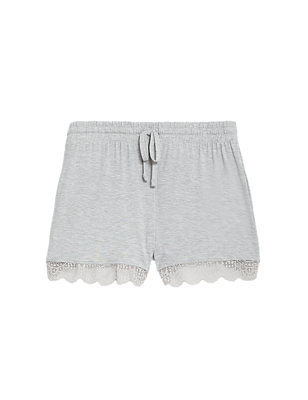 Body Soft™ Lace Trim Pyjama Shorts