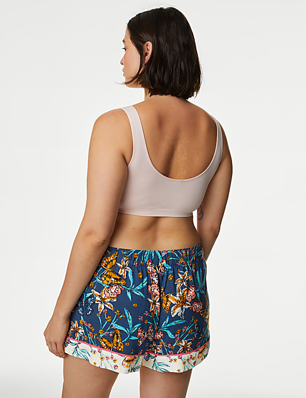 Floral Print Pyjama Shorts