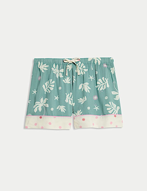 Printed Pyjama Shorts - CY