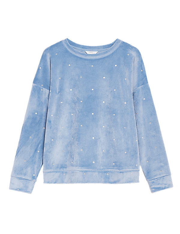 Flexifit™ Velour Spot Lounge Top