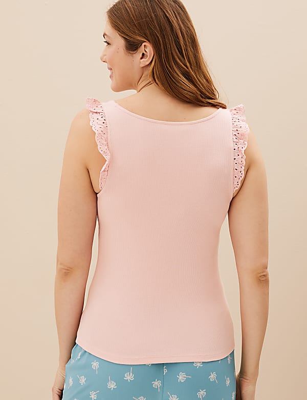 Cotton Rich Ribbed Vest