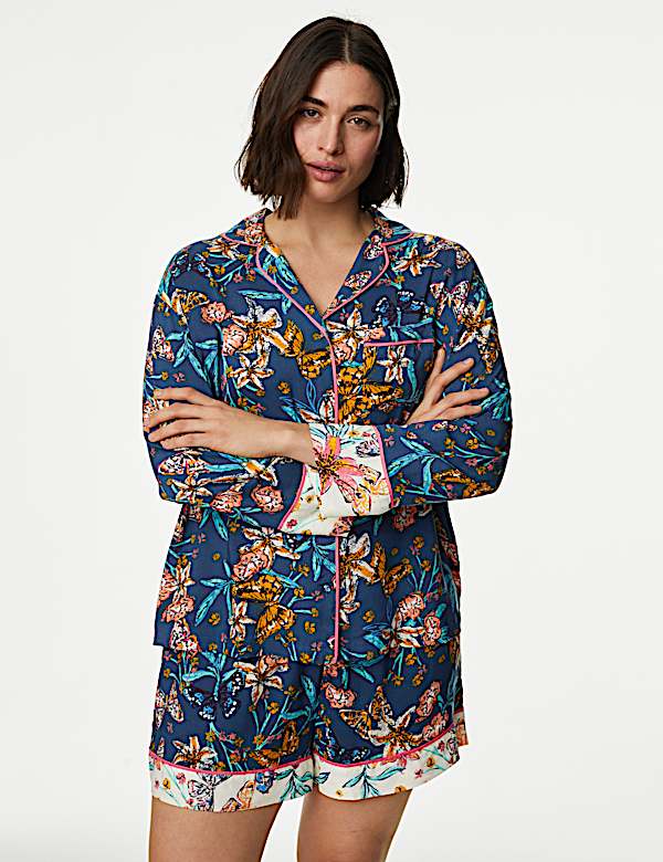 Floral Print Pyjama Top - JO