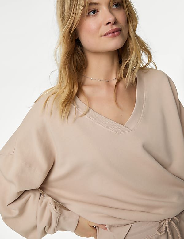 Pure Cotton Lounge Sweatshirt