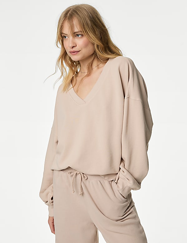 Pure Cotton Lounge Sweatshirt
