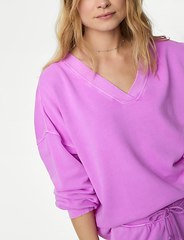 Pure Cotton Lounge Sweatshirt