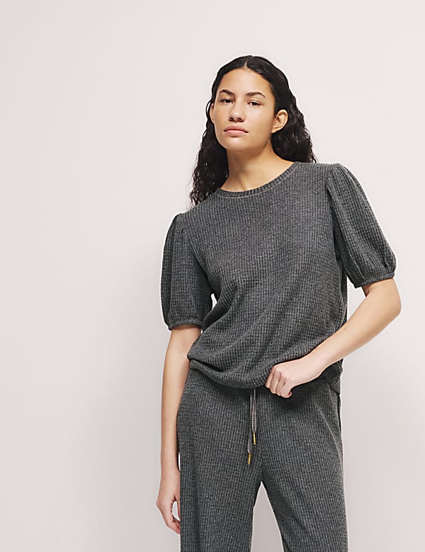 Cosy Waffle Pyjama Top