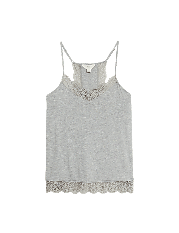 Body Soft™ Lace Trim Cami Top