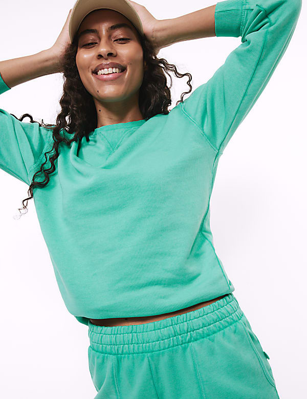 Pure Cotton Lounge Sweatshirt - JE