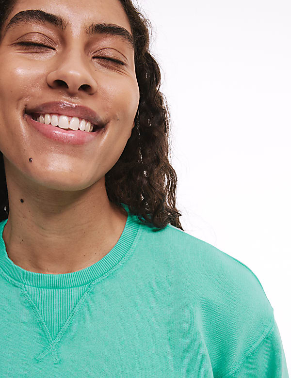 Pure Cotton Lounge Sweatshirt - JE