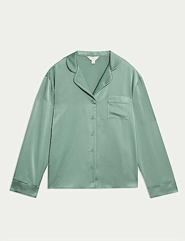 Dream Satin™ Revere Pyjama Top - US