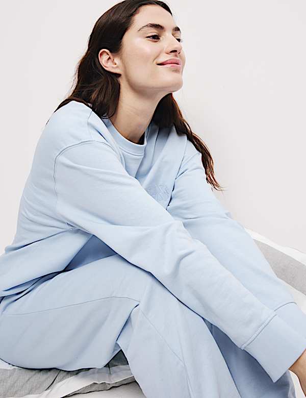 Cool Comfort&trade; Embroidered Lounge Sweatshirt - NL