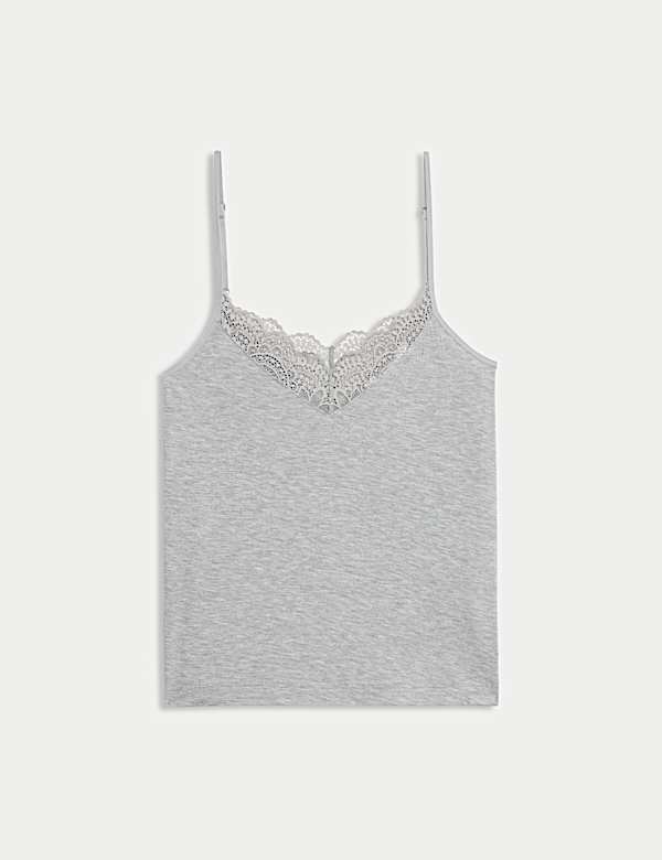 Lace Detail Cami Pyjama Top - VN