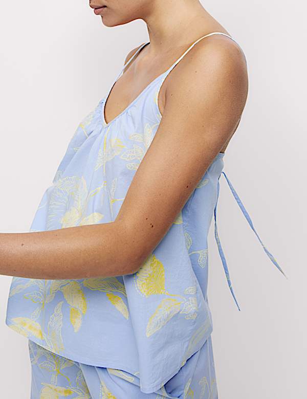 Pure Cotton Printed Cami Top - AT