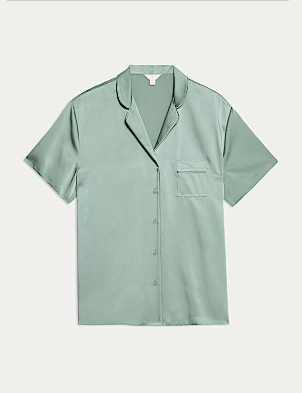 Dream Satin™ Revere Pyjama Top - BE