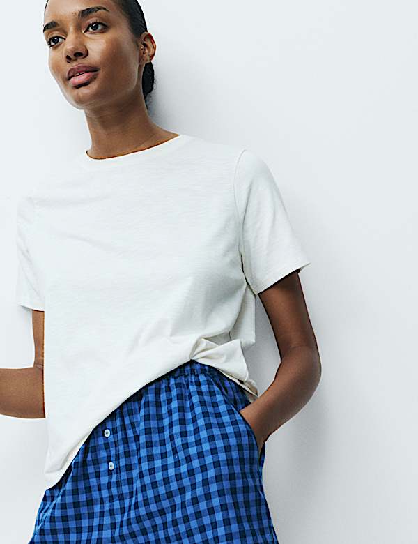 2pk Cotton Rich Pyjama Tops