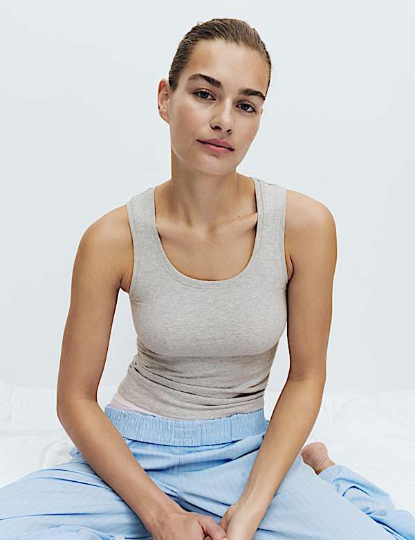 Maillot de corps pyjama en coton - LU