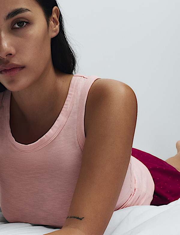 מארז 2 גופיות פיג'מה מבד עשיר בכותנה - IL