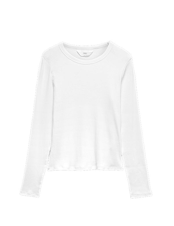 Cool Comfort&trade; Cotton Modal Rib Pyjama Top