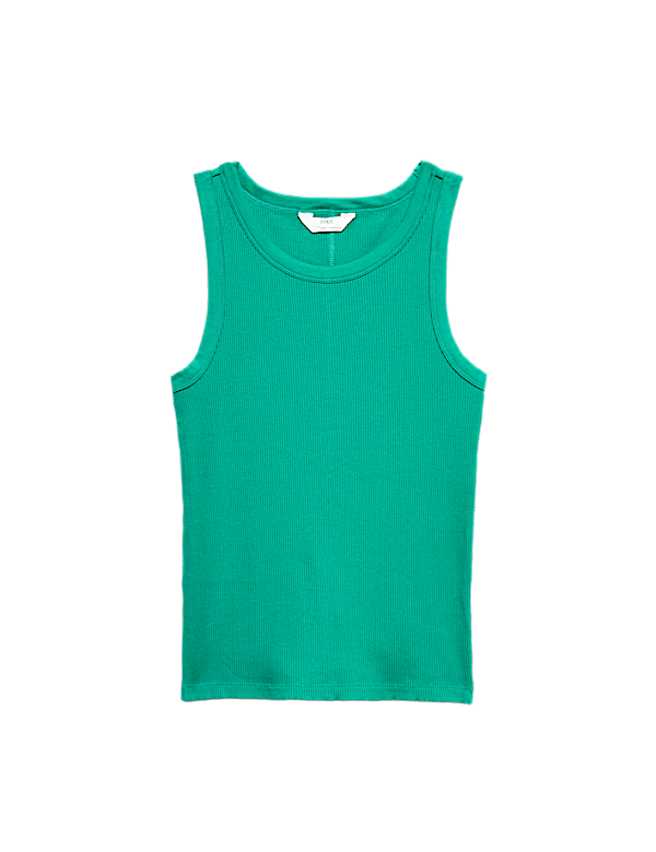 Cotton Modal Ribbed Vest