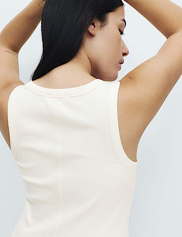 Cotton Modal Ribbed Vest - PT