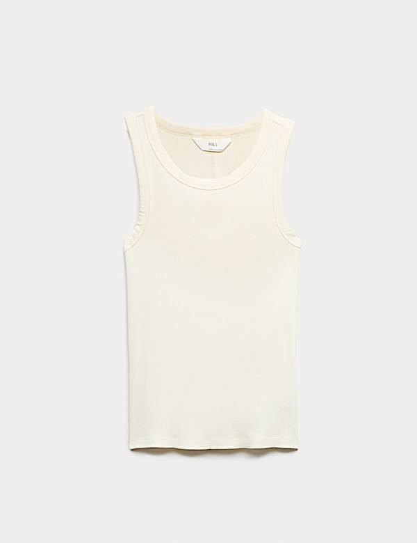 Cotton Modal Ribbed Vest - PT