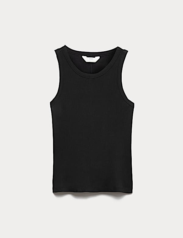 Cotton Modal Ribbed Vest - FR