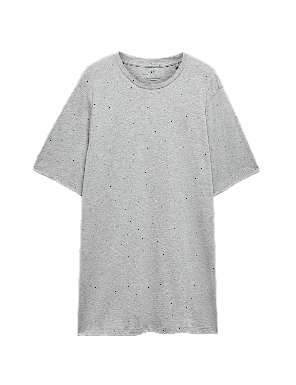 Cotton Modal Printed Relaxed Nightdress