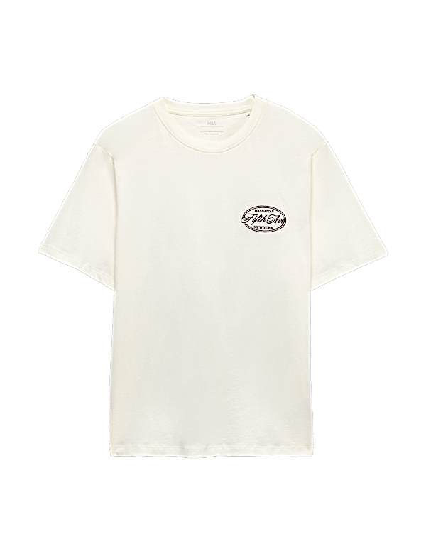Pure Cotton Embroidered Slogan Pyjama Top