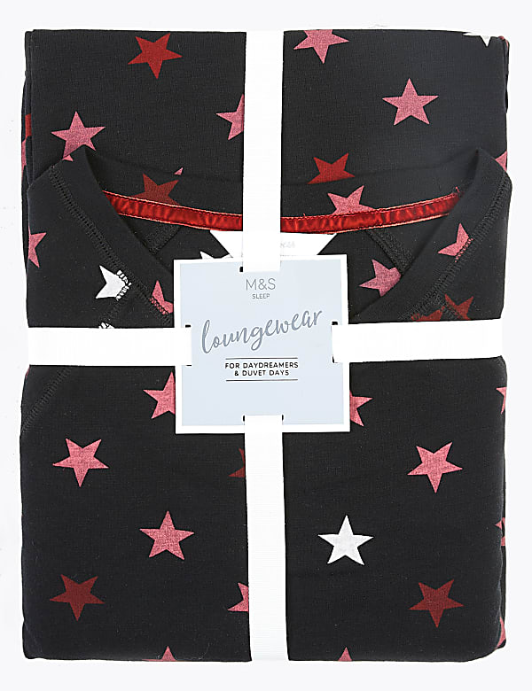 Star Print Lounge Set