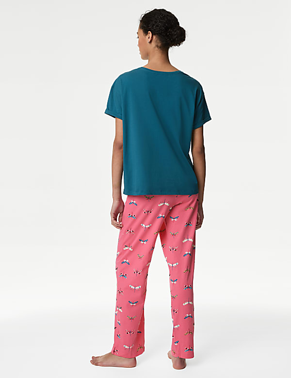 Pure Cotton Printed Pyjama Set