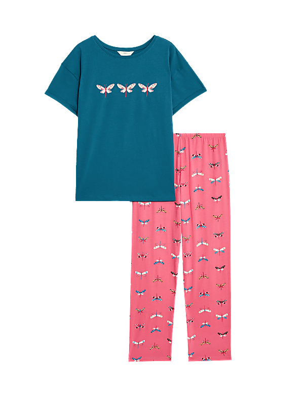 Pure Cotton Printed Pyjama Set