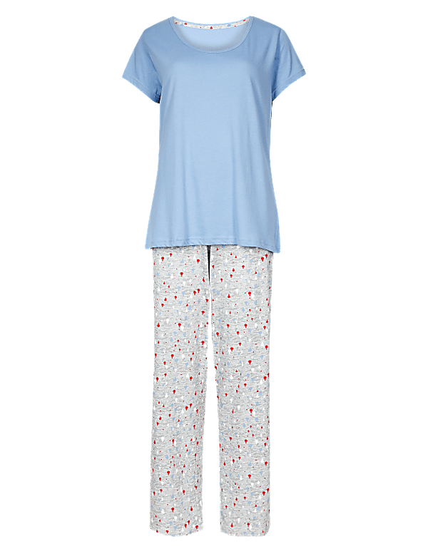 Pure Cotton Hot Air Balloon Pyjama Set