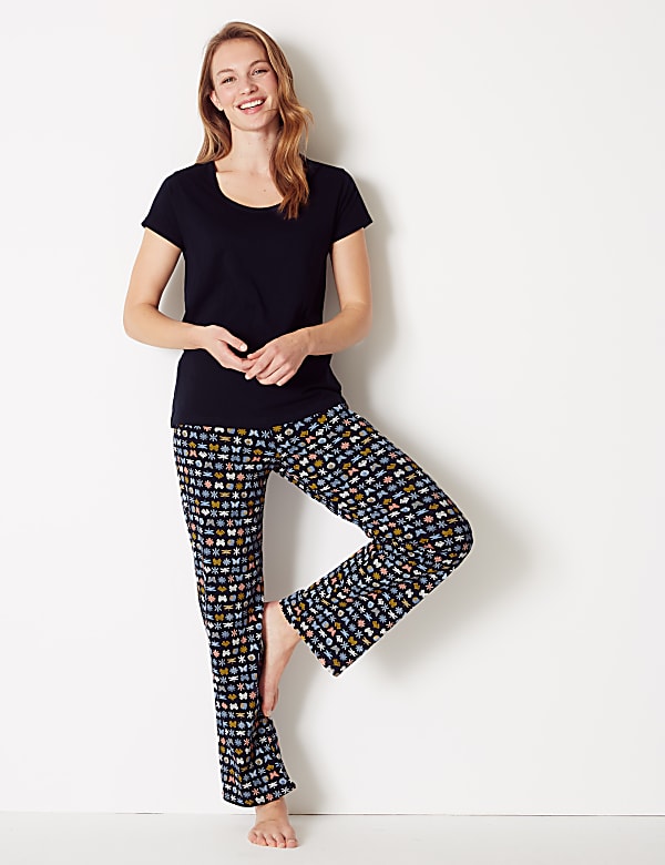 Buy Pure Cotton Butterfly Pyjama Set at Marks Spencer