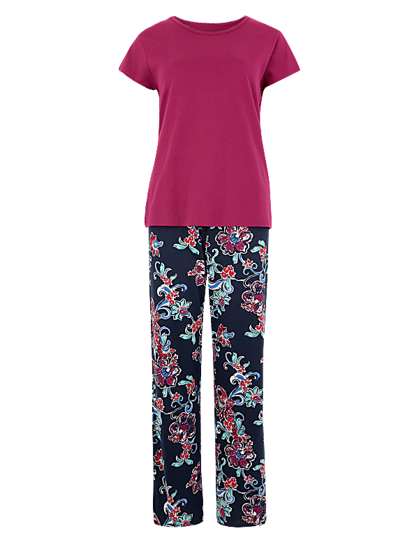 Pure Cotton Floral Pyjama Set