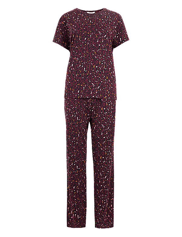 Pure Cotton Animal Print Pyjama Set