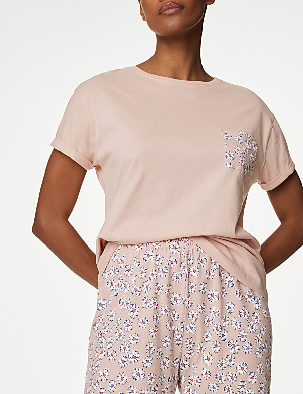 Pure Cotton Printed Pyjama Set