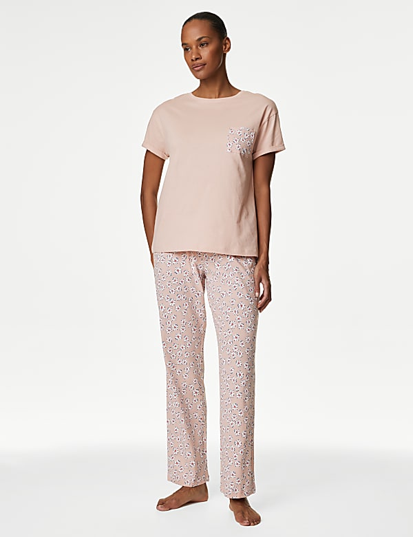 Pure Cotton Printed Pyjama Set
