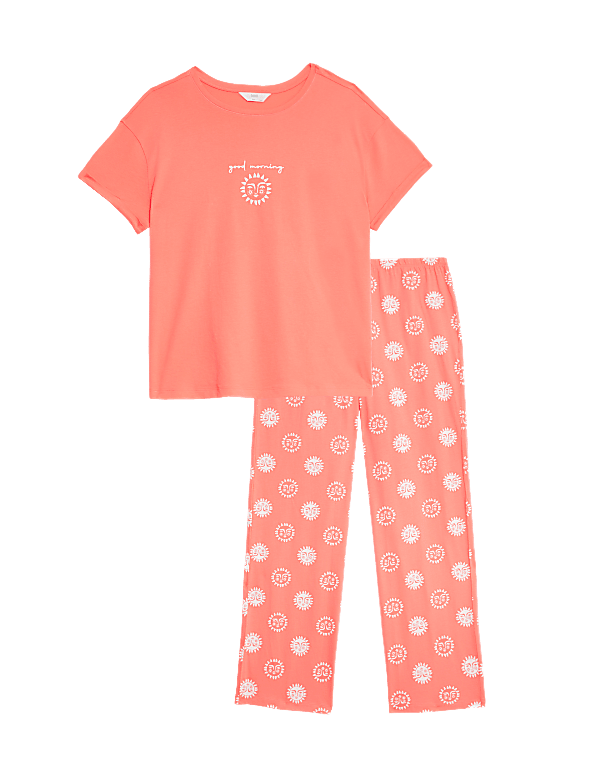 Pure Cotton Printed Pyjama Set