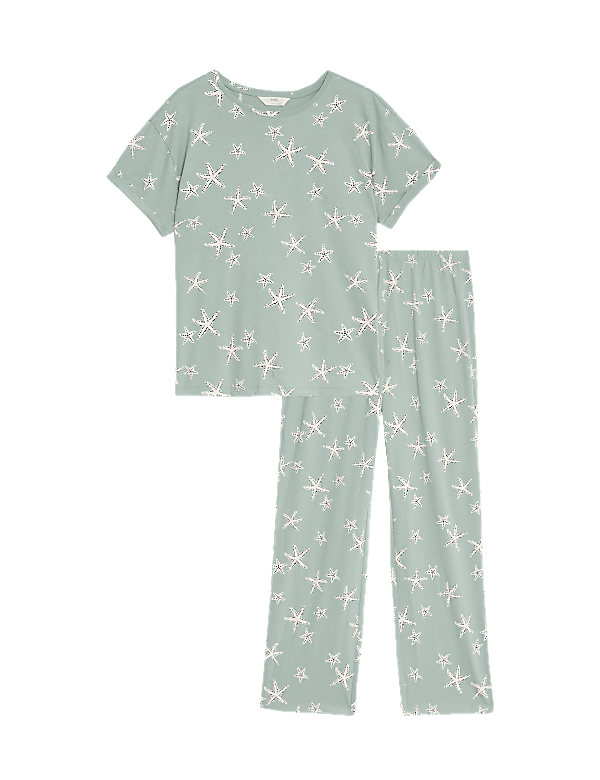 Pure Cotton Printed Pyjama Set