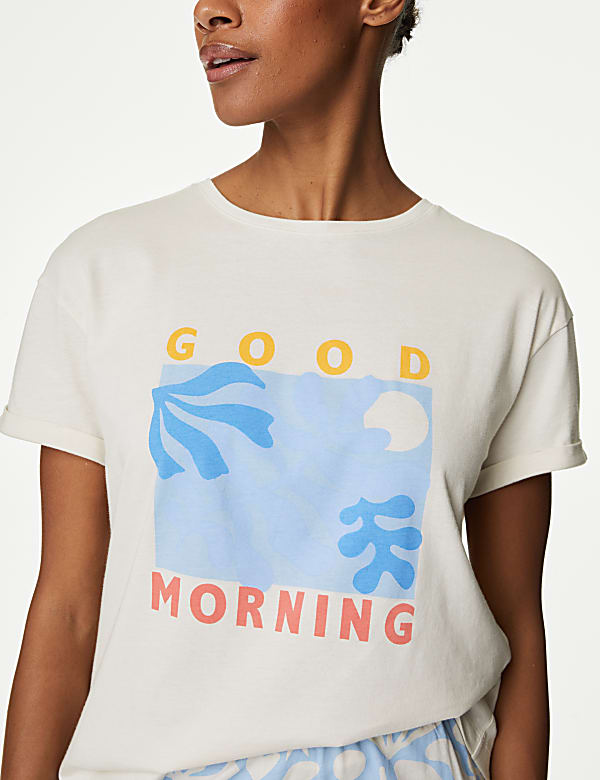 Pure Cotton Printed Pyjama Set