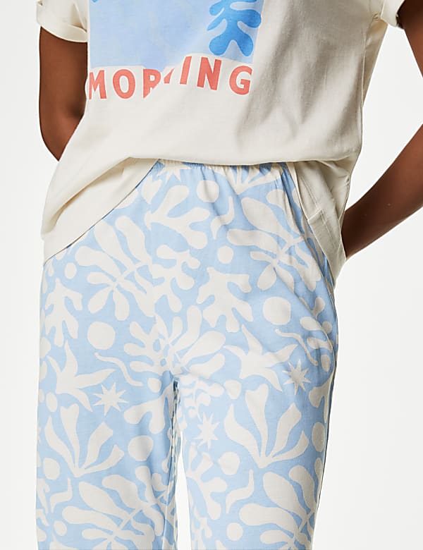 Pure Cotton Printed Pyjama Set